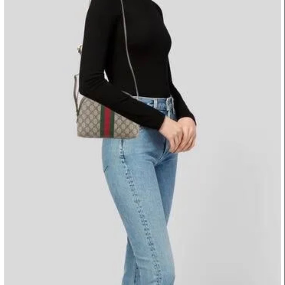 Ophidia Round Crossbody Bag